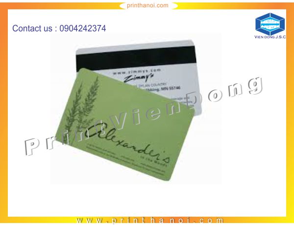 Introducing Print Plastic Card Services | Print Business Cards in Hanoi | Print Ha Noi