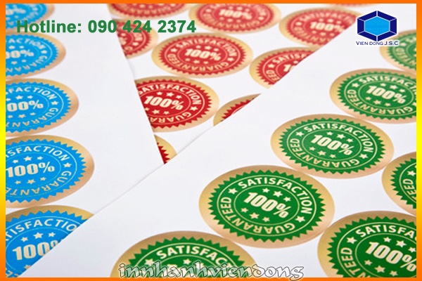 Print high quality sticker in Hanoi | Premium Business Cards | Print Ha Noi