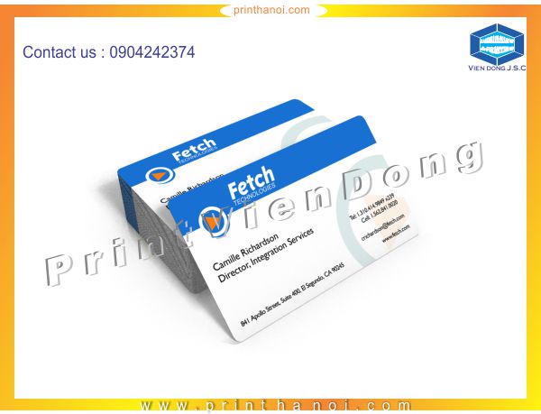 Free Business Cards | Print cheap PVC card in Ha Noi | Print Ha Noi